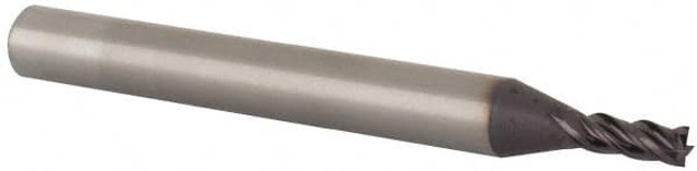 M.A. Ford. 17707870A Square End Mill: 0.0787'' Dia, 0.1575'' LOC, 4 Flutes, Solid Carbide