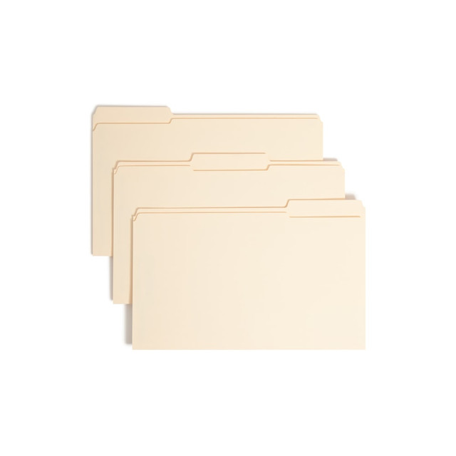 SMEAD MFG CO 19555 Smead Manila Folders With SafeSHIELD Coated Fasteners, Legal Size, Box Of 50 SMEAD MFG CO 19555 Smead Manila Folders With SafeSHIELD Coated Fasteners, Legal Size, Box Of 50