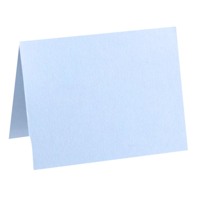 ACTION ENVELOPE LUX EX5030-13-50  Folded Cards, A6, 4 5/8in x 6 1/4in, Baby Blue, Pack Of 50