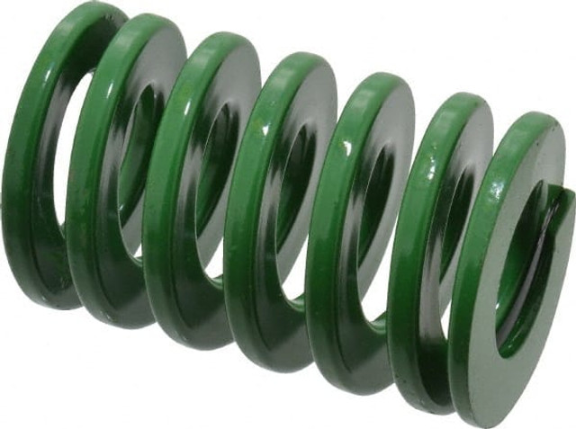 Dayton Lamina 9-3212-11 Die Spring: 2" Hole Dia, 1" Rod Dia, 3" Free Length, Green