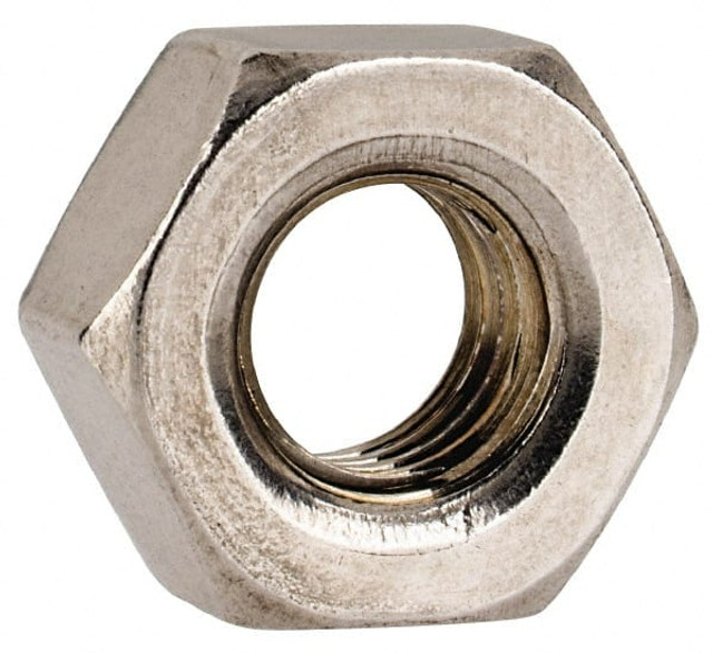 Value Collection 763084PR Hex Nut: 1/4-28, Grade 316 Stainless Steel, Uncoated