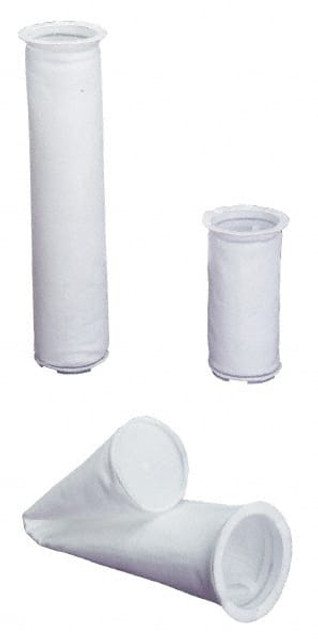 Pentair KEM200K2S Bag Filters; Bag Type: High-Efficiency ; Bag Size (#): 2 ; Micron Rating: 200 ; Maximum Flow Rate: 55GPM ; Diameter (Inch, Fraction): 7-1/16 ; Body Material: Polyester