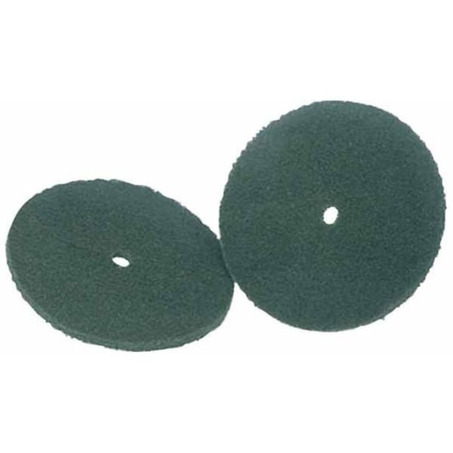 THORNE ELECTRIC COMPANY 45-0104-5 Koblenz 6ft" Green Scrubbing Pads - 6in Diameter - 2/Set x 6in Diameter - Nylon Fiber - Green