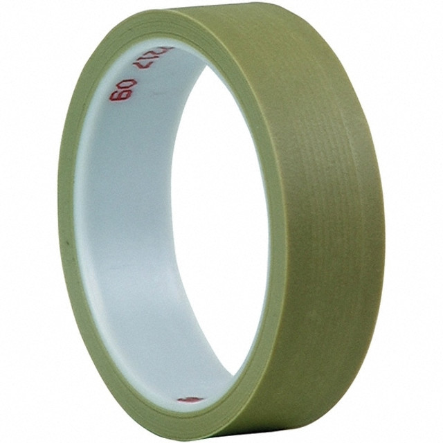 3M 7000048423 Masking Tape: 60 yd Long, 5 mil Thick, Green