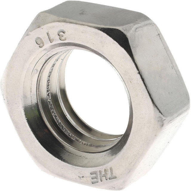 Value Collection V70170PS Hex Nut: 5/8-11, Grade 316 Stainless Steel, Uncoated