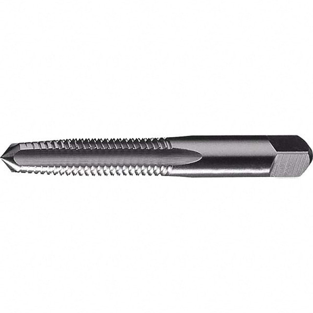 Cle-Force C69288 Straight Flute Tap: M8x1.25 Metric Coarse, 4 Flutes, Plug, High Speed Steel, Bright/Uncoated