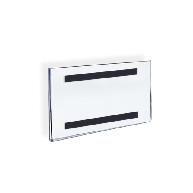 AZAR DISPLAYS 129930 Acrylic Sign Holders With Magnetic Strips, 5 1/2in x 8 1/2in, Clear, Pack Of 10 AZAR DISPLAYS 129930 Acrylic Sign Holders With Magnetic Strips, 5 1/2in x 8 1/2in, Clear, Pack Of 10