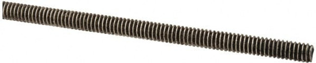 MSC 13302 Threaded Rod: #5-40, 3' Long, Stainless Steel, Grade 304 (18-8)