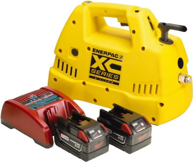 Enerpac XC1402MB Electric Hydraulic Pump: 4-Way & 3 Position Valve