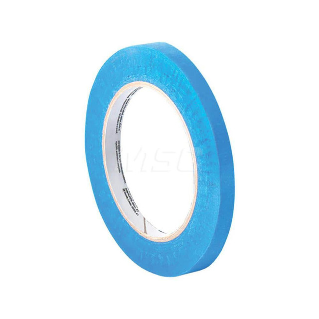 3M Painter's Tape & Masking Tape: 1/8" Wide, 60 yd Long, 5.4 mil Thick, Blue 888519016565