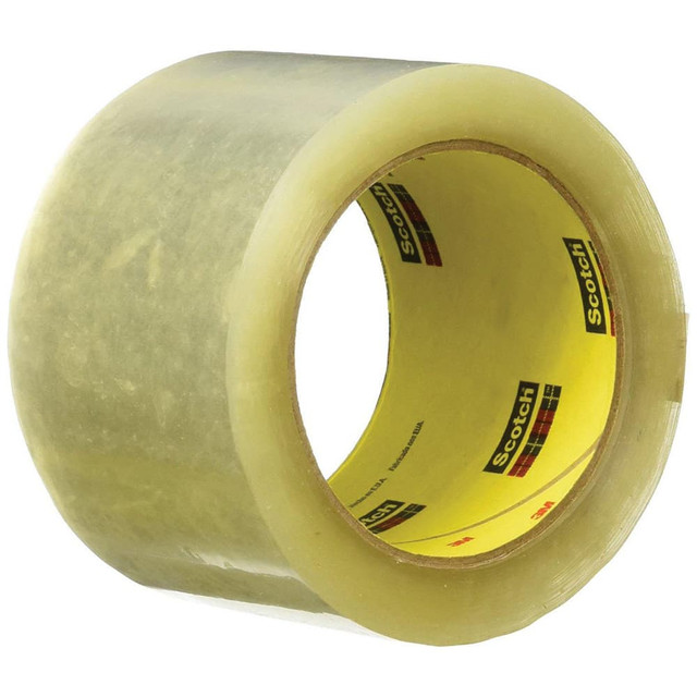 3M Packing Tape: Clear, Hot Melt Rubber Resin Adhesive 888519011386