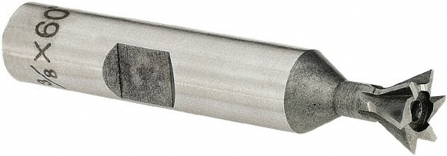 Keo 75186 Dovetail Cutter: 60 °, 2-1/4" Cut Dia, 1-1/16" Cut Width, High Speed Steel