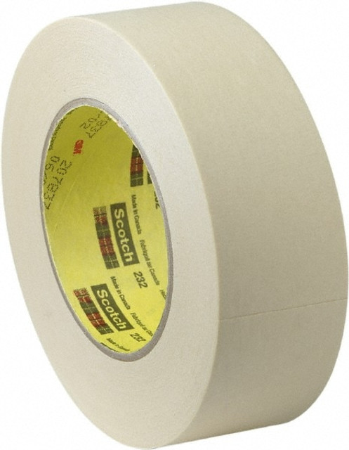 3M 7000124034 Masking Tape: 144 mm Wide, 55 m Long, 6.3 mil Thick