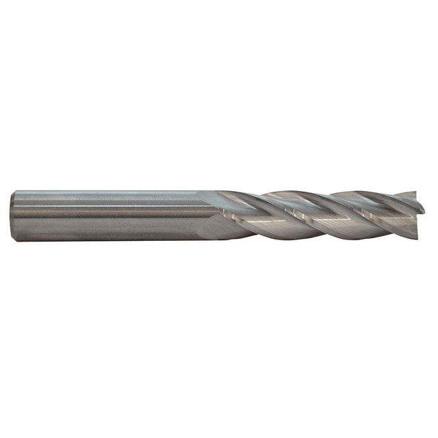 M.A. Ford. 12210000 Square End Mill:  1.0000" Dia, 3" LOC, 1" Shank Dia, 6" OAL, 4 Flutes, Solid Carbide