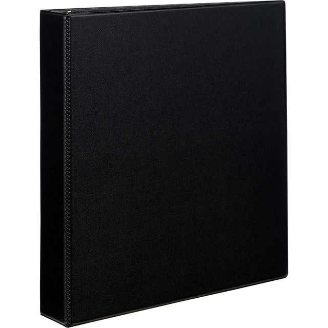 AVERY PRODUCTS CORPORATION 27350 Avery Durable 3-Ring Binder With EZ-Turn Rings, 1 1/2in D-Rings, 46% Recycled, Black AVERY PRODUCTS CORPORATION 27350 Avery Durable 3-Ring Binder With EZ-Turn Rings, 1 1/2in D-Rings, 46% Recycled, Black
