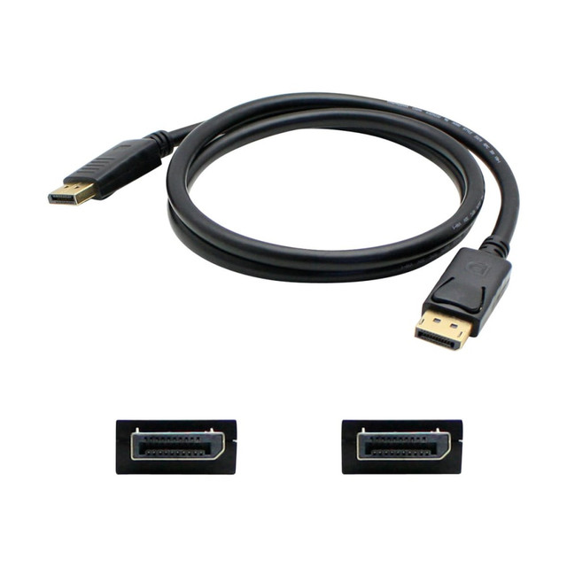 ADD-ON COMPUTER PERIPHERALS, INC. DISPLAYPORT10F AddOn 10ft DisplayPort Cable - DisplayPort cable - DisplayPort (M) to DisplayPort (M) - 10 ft - black ADD-ON COMPUTER PERIPHERALS, INC. DISPLAYPORT10F AddOn 10ft DisplayPort Cable - DisplayPort cable - DisplayPort (M) to DisplayPort (M) - 10 ft - black
