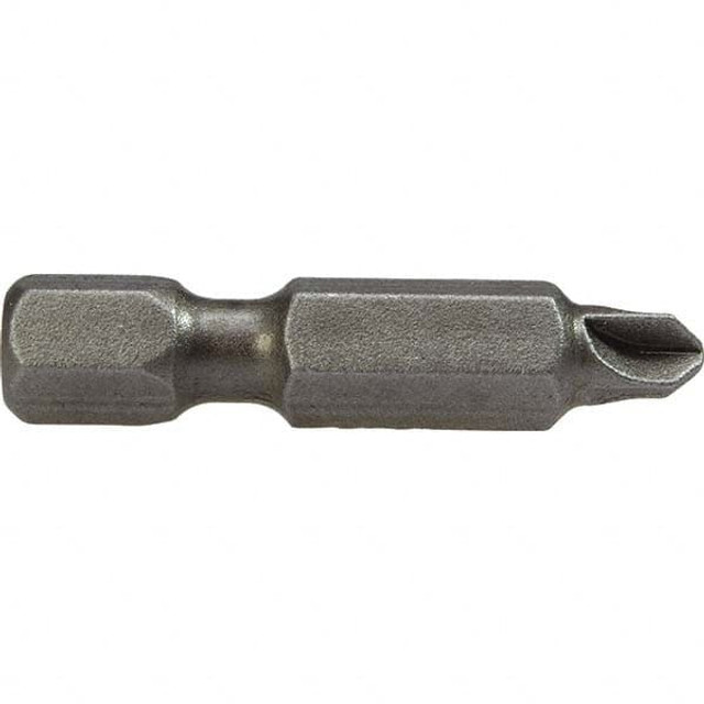 Apex 265A-0 Power Screwdriver Bit: #0 Phillips, #0 Speciality Point Size, 1/4" Hex Drive