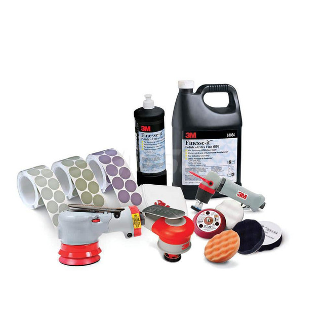 3M Electric Orbital Sanders; Sander Type: Random Orbital; Random Orbital: Yes; Round Pad Size: 5; Backing Pad Type: Adhesive 7100062255 3M Electric Orbital Sanders; Sander Type: Random Orbital; Random Orbital: Yes; Round Pad Size: 5; Backing Pad Type: Adhesive 7100062255