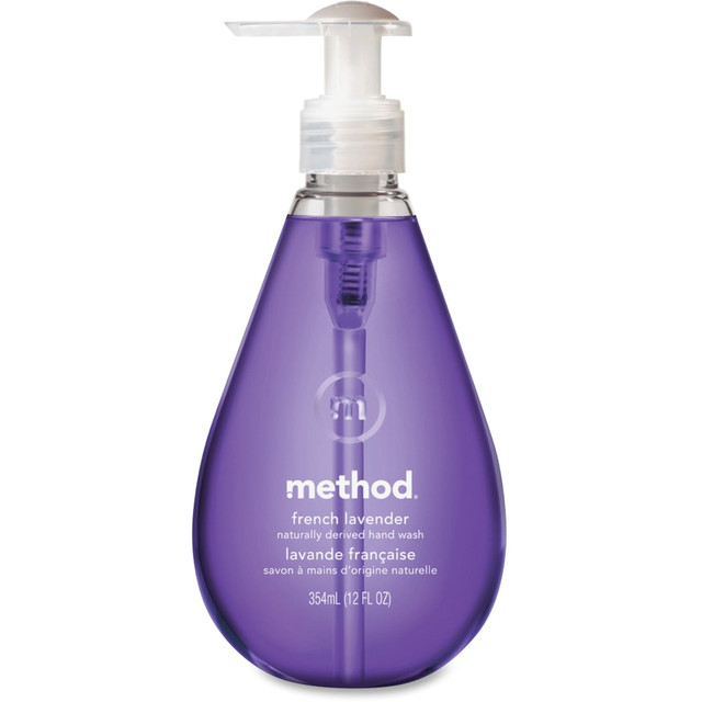 METHOD PRODUCTS, INC. MTH00031CT Method French Lavender Gel Hand Wash - French Lavender Scent - 12 fl oz (354.9 mL) - Pump Bottle Dispenser - Bacteria Remover - Hand - Lavender - Non-toxic, Triclosan-free, pH Balanced, Anti-irritant - 6 / Carton METHOD PRODUCTS, INC. MTH00031CT Method French Lavender Gel Hand Wash - French Lavender Scent - 12 fl oz (354.9 mL) - Pump Bottle Dispenser - Bacteria Remover - Hand - Lavender - Non-toxic, Triclosan-free, pH Balanced, Anti-irritant - 6 / Carton
