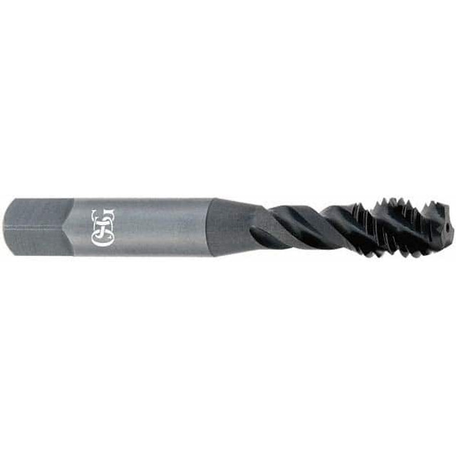 OSG 2917800 Spiral Flute Tap: #8-32 UNC, 3 Flutes, Modified Bottoming, Vanadium High Speed Steel, Bright/Uncoated