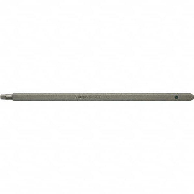 Bondhus 50102 Hex Screwdriver Insert Bit: 1/2" Hex, 5-1/2" OAL