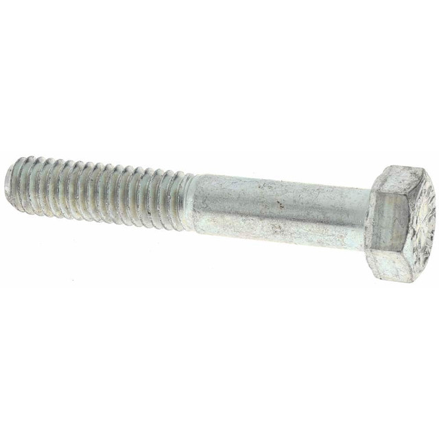 Value Collection KP44025 Hex Head Cap Screw: 5/16-18 x 2", Grade 8 Steel, Zinc-Plated