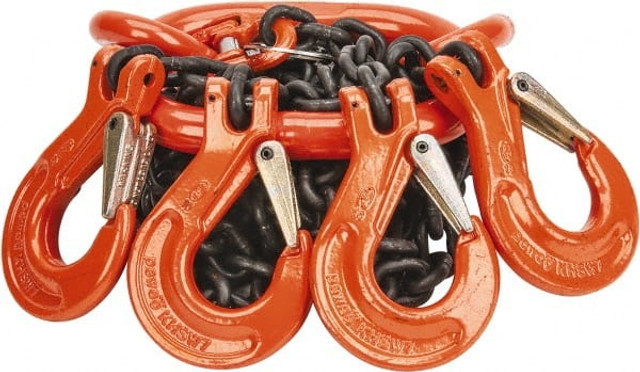 Pewag 7G80QOS/5 Chain Sling: 5' Long, Steel