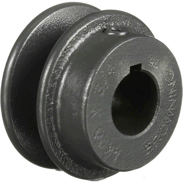 Browning 1025865 3/4" Bore Diam, 2" OD, Finished Bore Single Groove Sheave