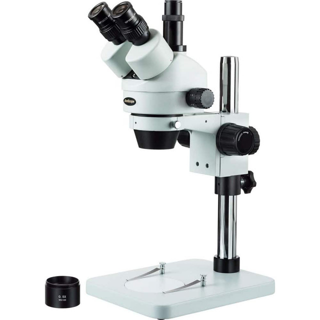 AmScope SM-1TSX-144A-3M Microscopes; Microscope Type: Stereo ; Eyepiece Type: Trinocular ; Image Direction: Upright ; Eyepiece Magnification: 10x