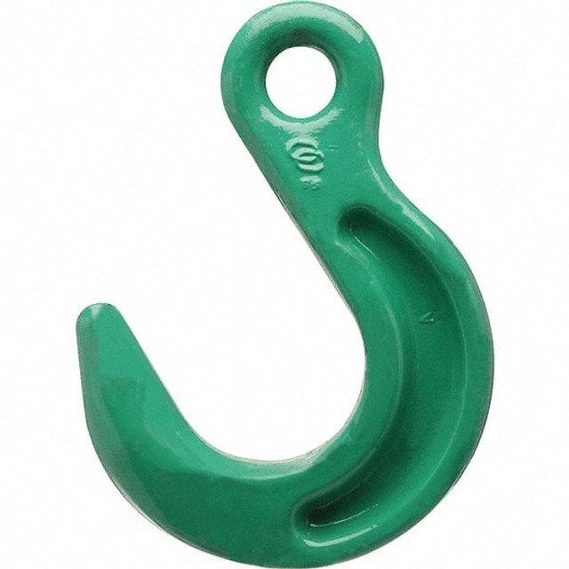 Campbell 5661615 Eye Hooks; Chain Grade: 80 ; Material: Alloy Steel ; Hook Throat: 5.5mm; 5.5in ; UNSPSC Code: 31162600