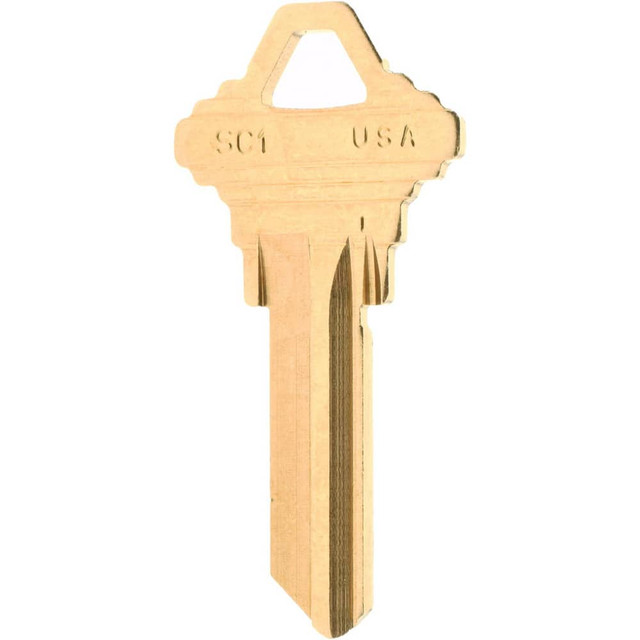 MSC SC1-BR Schlage Brass Key Blank