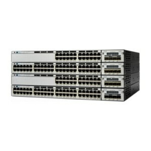 CISCO WS-C3750X-48T-S  Catalyst 3750X-48T-S Layer 3 Switch - 48 Ports - Manageable - 10/100/1000Base-T - 3 Layer Supported - 1U High - Rack-mountable - Lifetime Limited Warranty