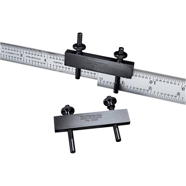 Starrett 51328 Rule & Scale Accessories; Overall Length: 12in; 300mm ; Overall Width: 1.25in; 32mm