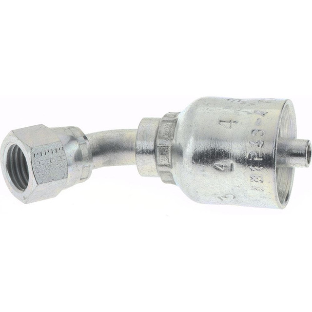 Parker 13743-10-10 Hydraulic Hose Female JIC 37 ° Swivel Elbow: 0.625" ID, 10 mm, 7/8-14