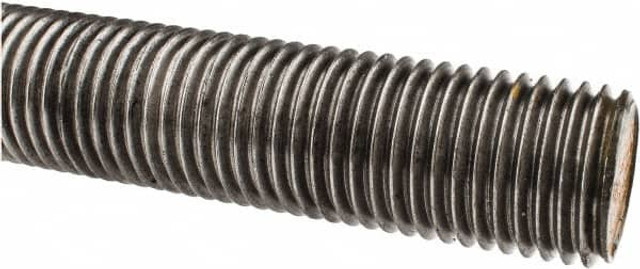 Value Collection 05203 Threaded Rod: 1-1/2-6, 3' Long, Alloy Steel, Grade B7