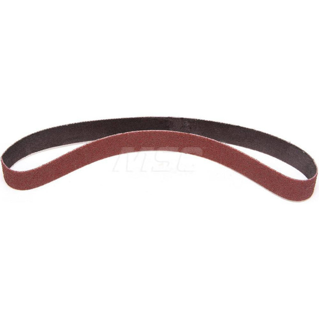 3M Abrasive Belt: 1/2" Wide, 24" Long, 120+ Grit, Ceramic 7100275013