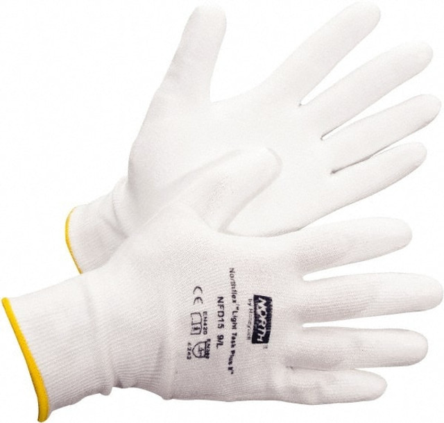 North NFD15/9L Cut, Puncture & Abrasive-Resistant Gloves: Size L, ANSI Cut 2, ANSI Puncture 1, Nitrile & Polyurethane, Dyneema