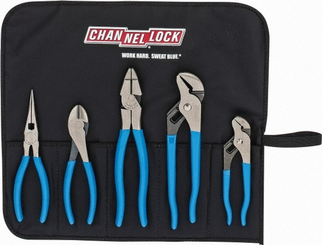 Channellock TR-5 Plier Set: 5 Pc, Assortment