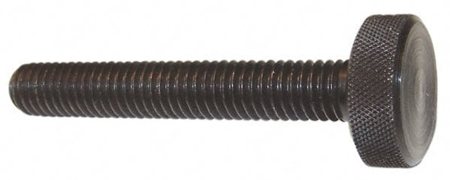 Morton Machine Works 4012 C-12L14 Steel Thumb Screw: #10-24, Knurled Head