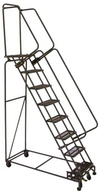 Ballymore 083214GKF** Steel Rolling Ladder: 8 Step