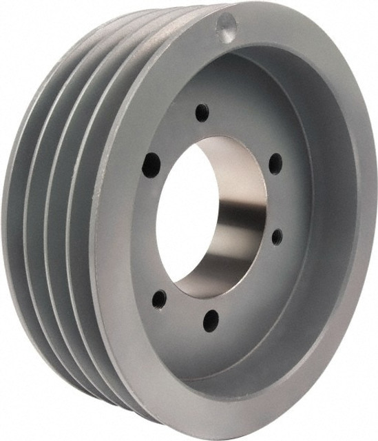 TB Wood's 5V1094 4 Groove, 7/8 to 3-1/2 Bore Diam, 10.9" Outside Diam, QD Bushed V Belt Sheave