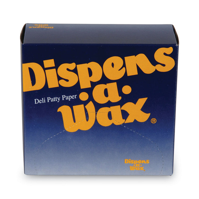 GEORGIA PACIFIC Dixie® 434BX Dispens-A-Wax Waxed Deli Patty Paper, 4.75 x 5, White, 1,000/Box
