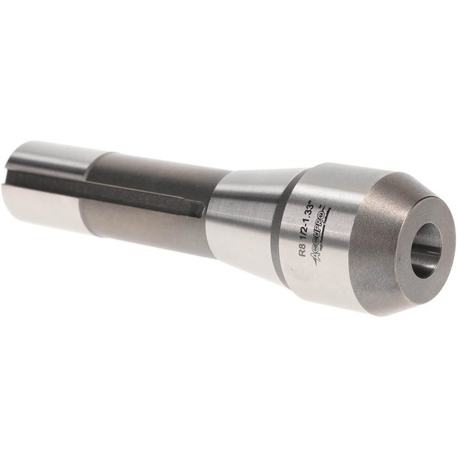 Accupro 775348 End Mill Holder: R8 Taper Shank, 1/2" Hole