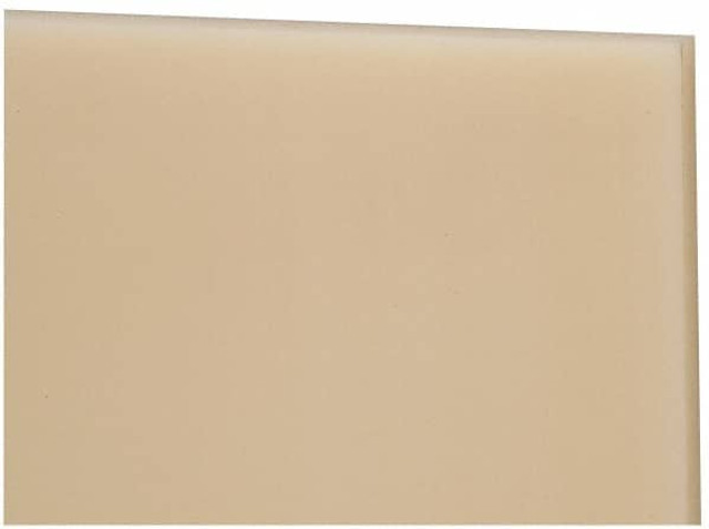 MSC 5507032 Plastic Sheet: Nylon 6/6, 3/16" Thick, 24" Long, Natural Color