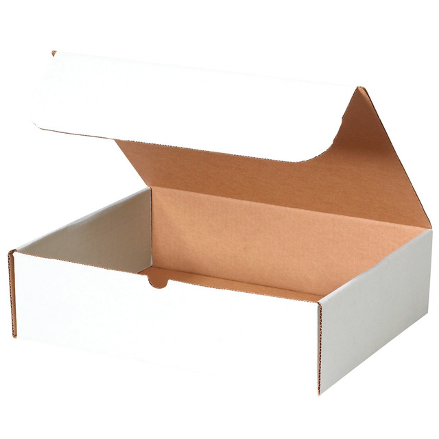 B O X MANAGEMENT, INC. MIBMS1000 Partners Brand White Literature Mailers, 15 1/8in x 11 1/8in x 4in, Pack Of 50 B O X MANAGEMENT, INC. MIBMS1000 Partners Brand White Literature Mailers, 15 1/8in x 11 1/8in x 4in, Pack Of 50