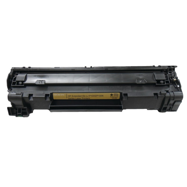 IMAGE PROJECTIONS WEST, INC. IPW Preserve 677-35E-HTI Hoffman Tech Remanufactured Black Extra-High Yield Toner Cartridge Replacement For HP 35A, CB435A, 677-35E-HTI