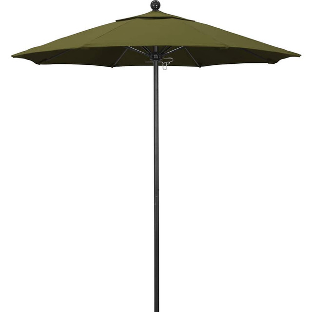 California Umbrella 194061626481 Patio Umbrellas; Fabric Color: Palm ; Base Included: No ; Fade Resistant: Yes ; Diameter (Feet): 7.5 ; Canopy Fabric: Pacifica