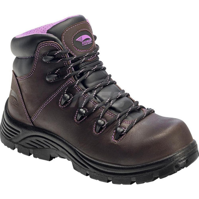 Footwear Specialities Int'l A7123-11M Work Boot: 6" High, Leather, Composite & Safety Toe, Safety Toe