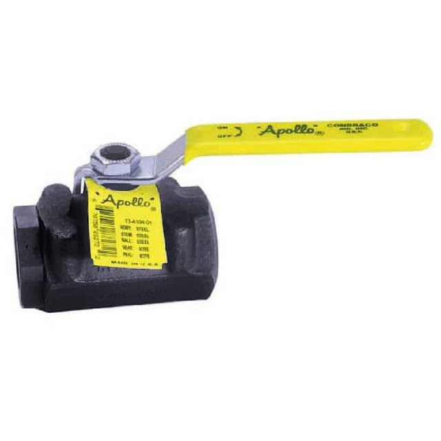 Apollo. 73A14364A Manual Ball Valve: 1/2" Pipe, Standard Port, Forged Carbon Steel