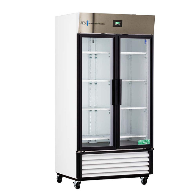 American BioTech Supply ABT-HC-35 Laboratory Refrigerator: 35 cu ft Capacity, 1 to 10 ° C, 39-1/2" OAW, 31" OAD, 82-5/8" OAH